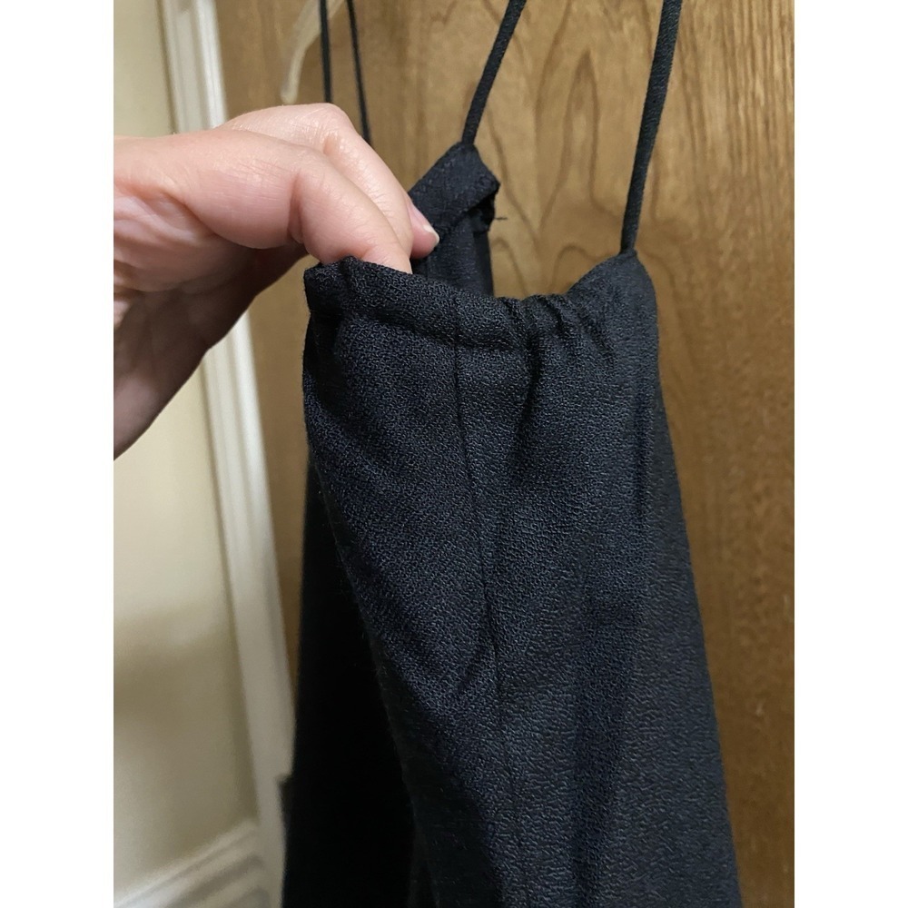 Vintage Clyde Crop Top Strappy Open Square Front Lightweight Blended Fabric 9/10 - Picture 5 of 10